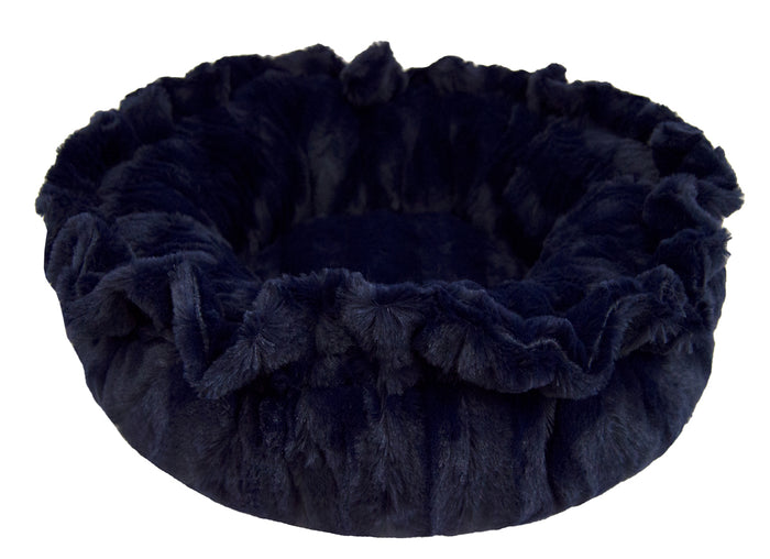 Lily Pod Bed in Midnight Blue