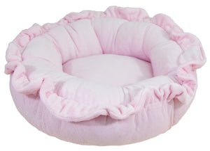 Lily Pod Bed in Pink Lotus