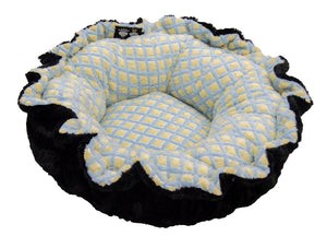 Lily Pod Bed in Black Puma and Robbin Egg