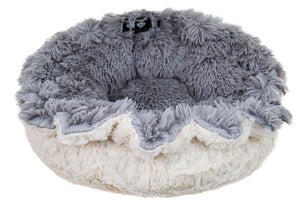 Lily Pod Bed in Siberian Grey and Serenity Grey