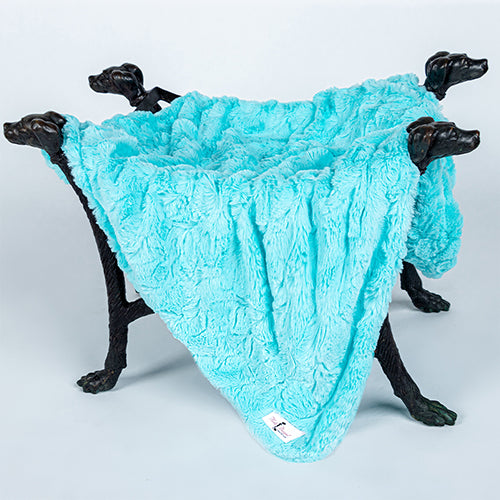 Cuddle Dog Blanket: Aquamarine