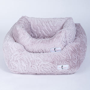 Cuddle Dog Bed: Pink Ice