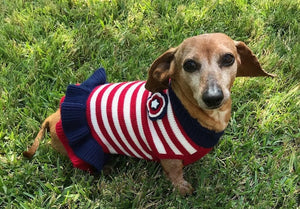 Miss Liberty Patriotic Sweater