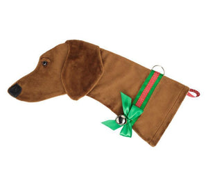 Dachshund (Tan/Red) Decorative Dog Christmas Stocking