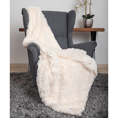 Arctic Throw Dog Blanket in Ivory