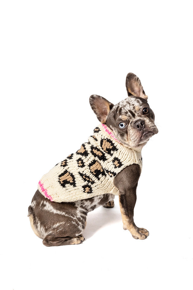 Leopard Dog Sweater