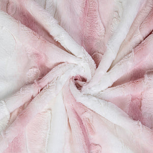 Cashmere Dog Blanket in Pink Angora