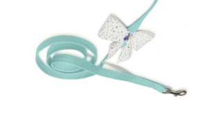Susan Lanci Tiffi's Gift Step In Harness with Clear Crystal - Posh Puppy Boutique