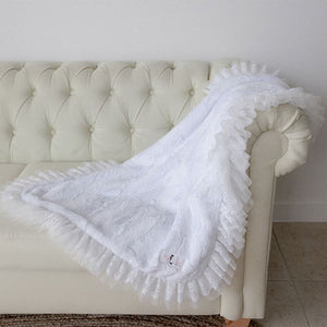 Romantic Dog Blanket in Heaven