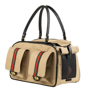 Marlee 2 Khaki with Stripe Carrier