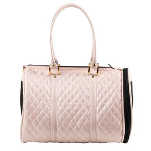 JL Duffel - Pink Quilted