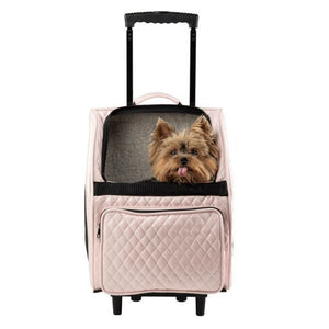 RIO Pink Quilted Rolling Carrier 3 in 1 Carrier