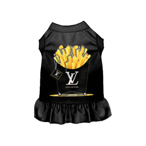 LV French Fries Dress in 3 Colors