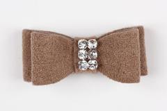 Susan Lanci Giltmore Collection Crystal Hair Bows - Many Colors - Posh Puppy Boutique