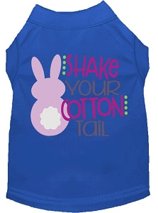 Shake Your Cotton Tail Screen Print Dog Shirt in Many Colors