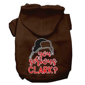 You Serious Clark? Screen Print Hoodie in Many Colors