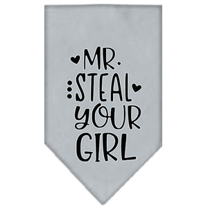Mr. Steal Your Girl Screen Print Bandana in Many Colors