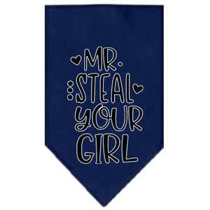 Mr. Steal Your Girl Screen Print Bandana in Many Colors