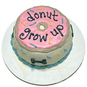 Donut Birthday Dog Cake