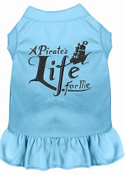 A Pirate's Life Embroidered Dog Dress in Many Colors - Posh Puppy Boutique