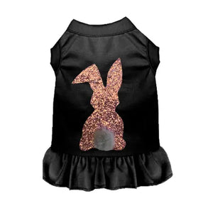 Sparkle Bunny Dress in Black