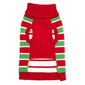 Red/Green Stripe Santa Sweater
