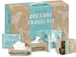 Bark & Clean 6-Piece Reusable Dog Care Travel Kit