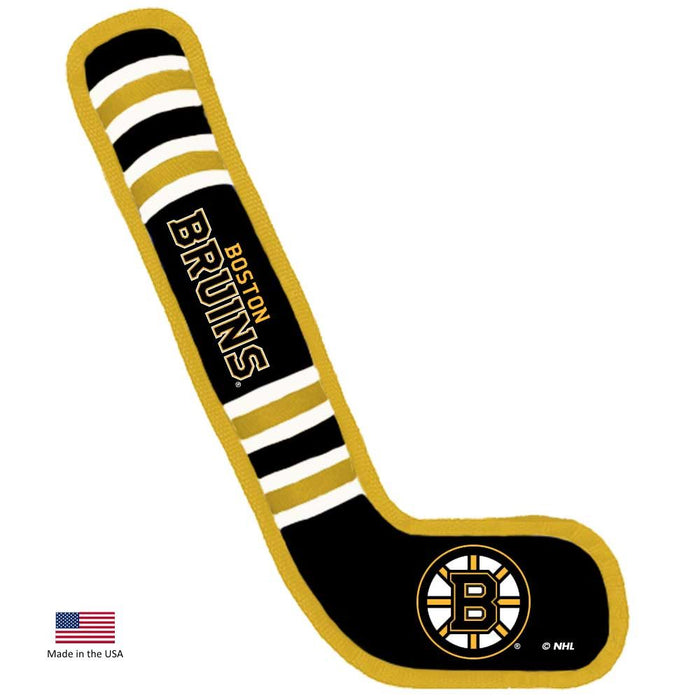 Boston Bruins Pet Hockey Stick Toy