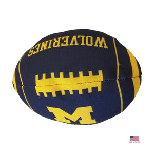 Michigan Wolverines Football Toss Toy