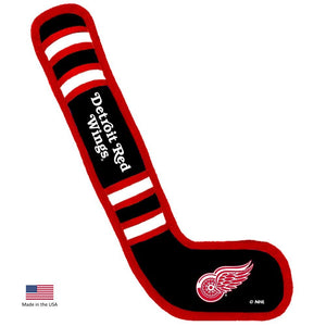 Detroit Red Wings Pet Hockey Stick Toy