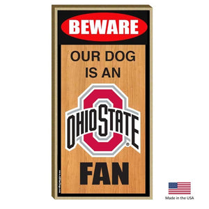 Ohio State Buckeyes Wood Sign
