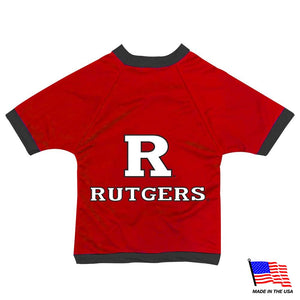 Rutgers Scarlet Knights Athletic Mesh Pet Jersey
