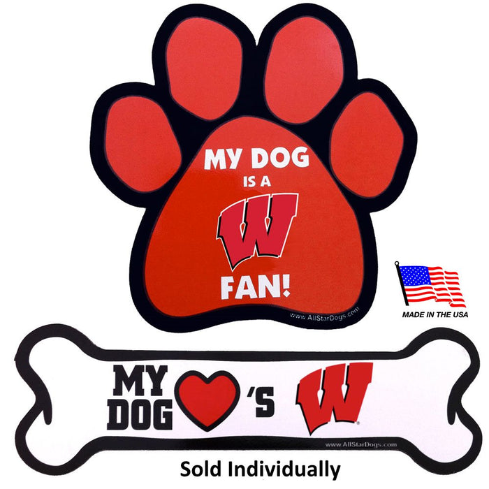 Wisconsin Badgers Car Magnets