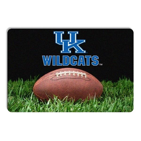 Kentucky Wildcats Classic Football Pet Bowl Mat