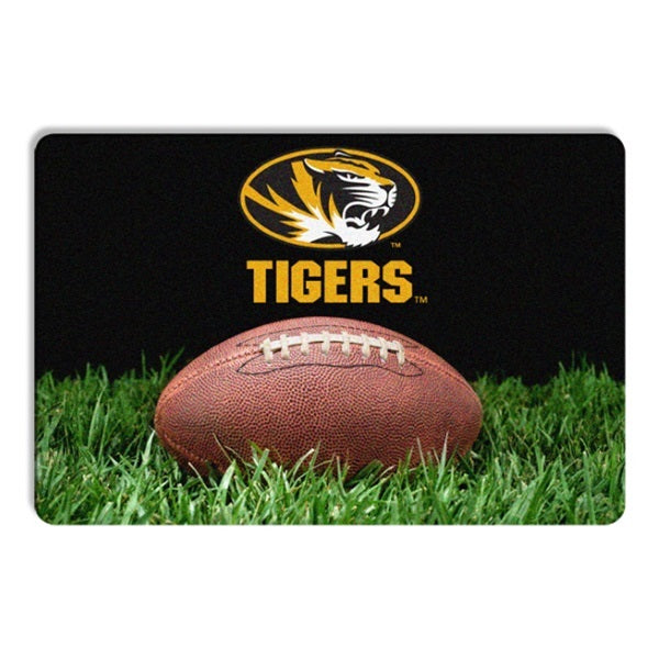 Missouri Tigers Classic Football Pet Bowl Mat