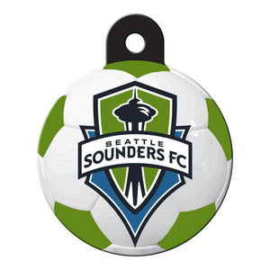 Seattle Sounders Large Circle Id Tag
