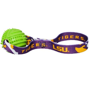 Lsu Tigers Rubber Ball Toss Toy