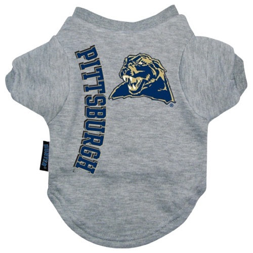 Pittsburgh Panthers Heather Grey Pet T