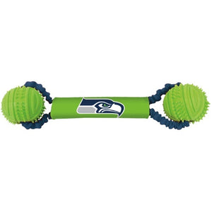 Seattle Seahawks Double Bungee Tug-n-toss Toy