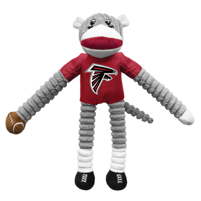 Atlanta Falcons Sock Monkey Pet Toy