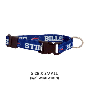 Buffalo Bills Pet Nylon Collar