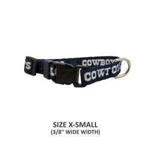 Dallas Cowboys Pet Nylon Collar