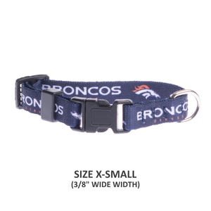 Denver Broncos Pet Nylon Collar