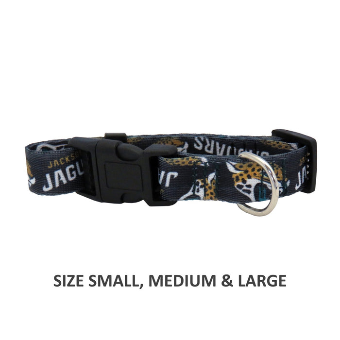 Jacksonville Jaguars Pet Nylon Collar