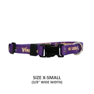Minnesota Vikings Pet Nylon Collar