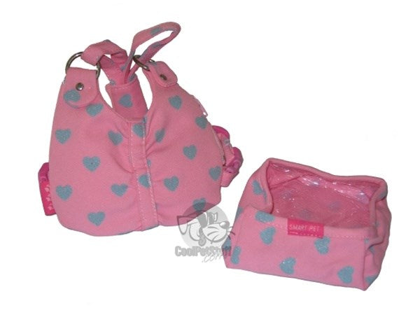 Pet Halter Purse With Water Bowl