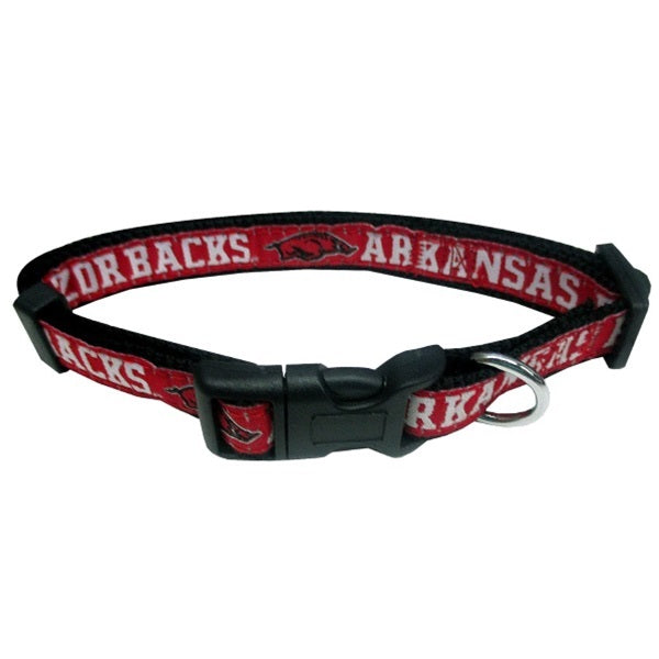 Arkansas Razorbacks Pet Collar By Pets First