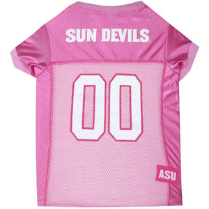 Arizona State Sun Devils Pink Pet Jersey