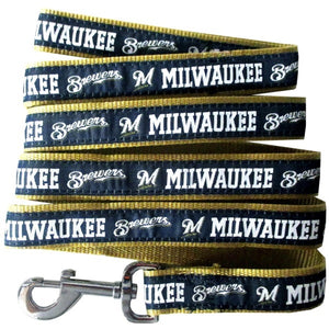 Milwaukee Brewers Pet Leash By Pets First