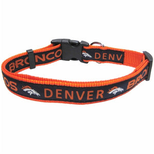 Denver Broncos Pet Collar By Pets First